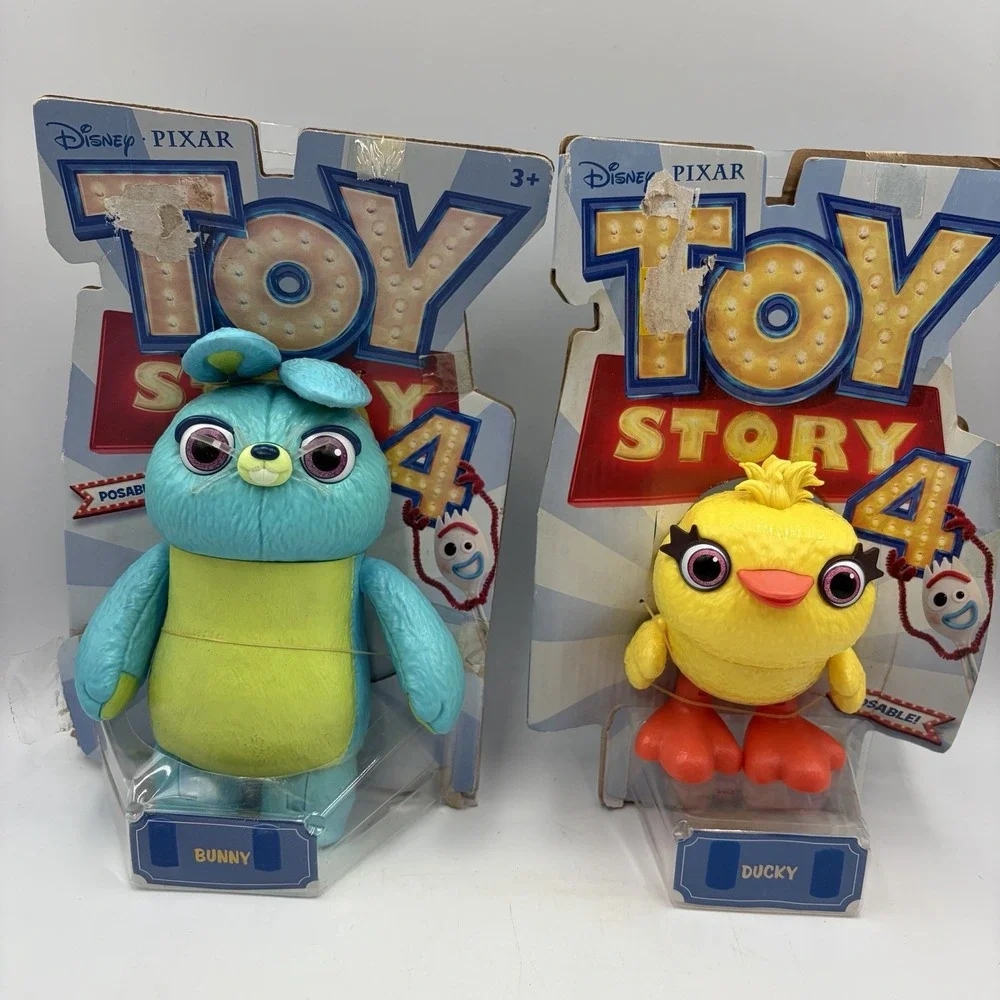 New Toy Story 4 Disney Pixar Bunny Ducky Action Figure 9 Inch Posable Rabbit